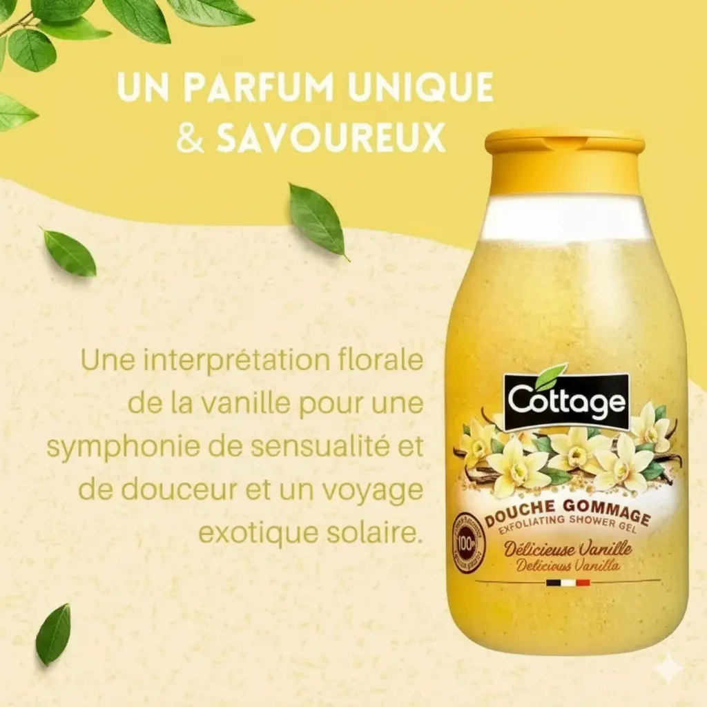 Cottage-gel-douche-gommage-délicieuse-vanille-270ml-2