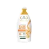 Bouteille de Gel Douche L'Angelica Pure Detox avec Vitamine E et concombre, sur fond blanc.