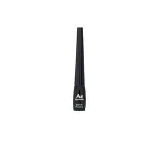 Flacon d'eyeliner liquide noir mat As Kozmetik Dipliner Precision de 3.5ml avec son applicateur feutre précis.