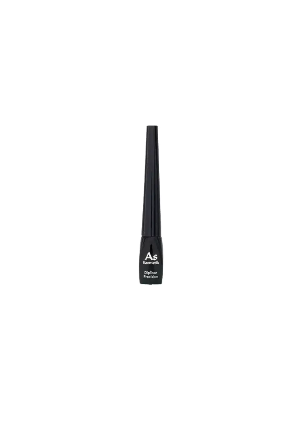 As Kozmetik - Le Dipliner Précision (3.5ml Black) Flacon d'eyeliner liquide noir mat As Kozmetik Dipliner Precision de 3.5ml avec son applicateur feutre précis.