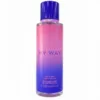 Flacon de parfum « My Way » de 250 ml, à la fois pour les cheveux et le corps, avec un dégradé de couleur rose et bleu.