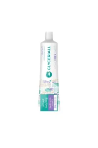 Tube Glyceriall crème déodorante 35 ml, fond blanc, textes bleu/violet, design épuré, soin fraîcheur