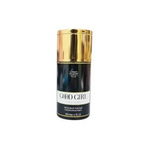 Smart Collection Good Girl Déodorant parfumé 200 ml, vaporisateur spray élégant noir et or, fraîcheur féminine