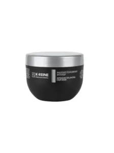 Pot noir à couvercle argenté K‑Reine Professionnel Masque Équilibrant Intensif 420 ml pour soin capillaire