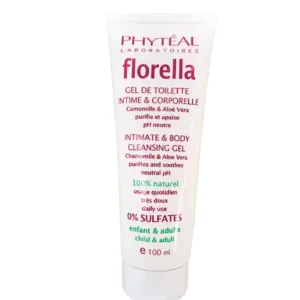 Phytéal Florella Gel intime et corporel 100 ml, à la camomille et aloé vera .