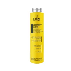 Shampooing K-REINE Professionnel hydratant nutritif lissant sans sulfate, paraben, sans sel pour cheveux secs et abîmés, 270ml.
