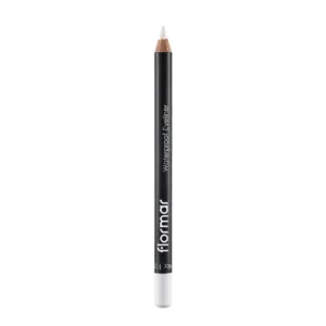 Crayon eyeliner Flormar Waterproof N°113 blanc, essentiel pour des looks frais et audacieux.