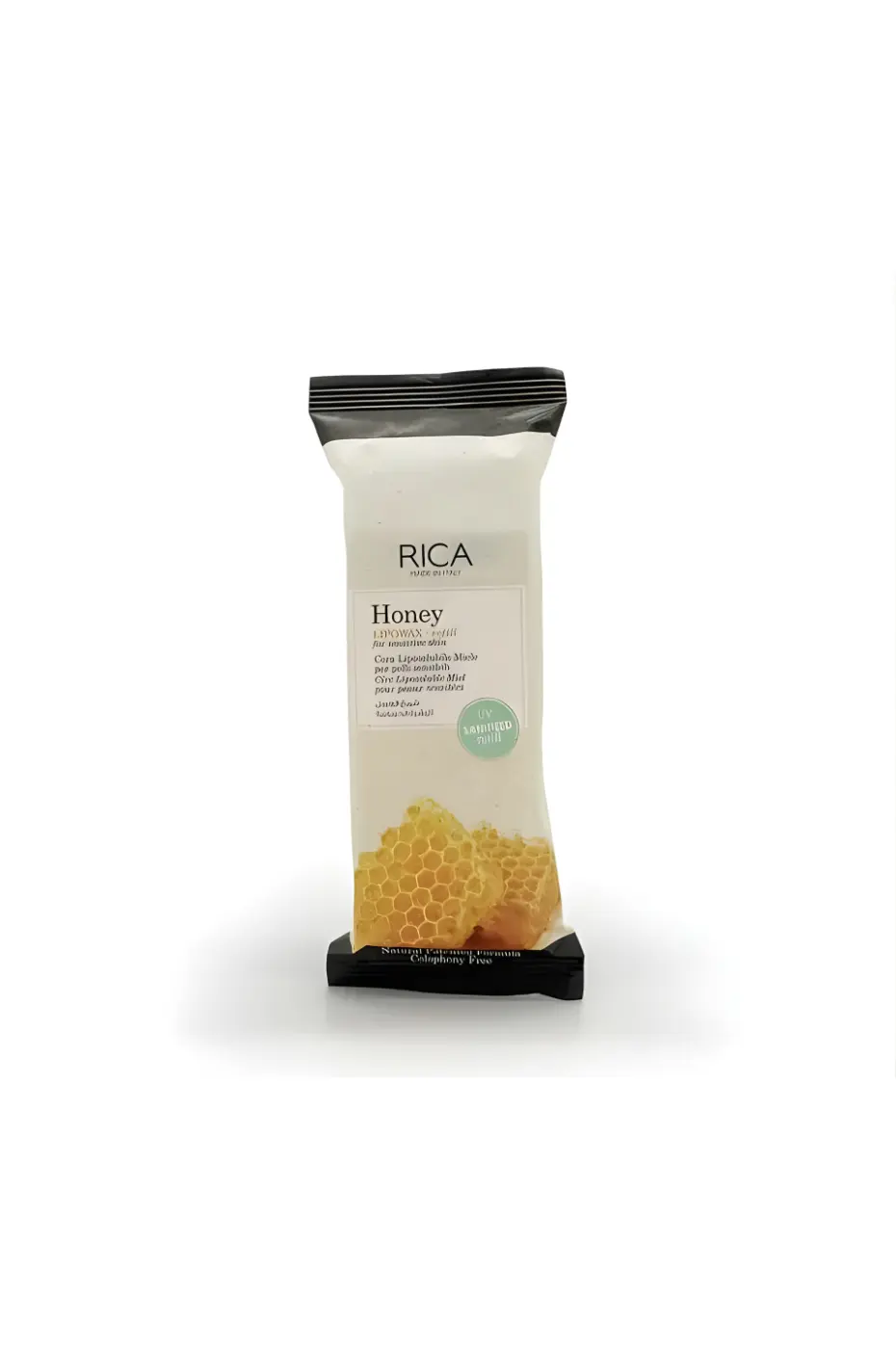 Cire Rica Miel 100ml Cartouche cire épilation Rica Miel 100ml formule naturelle sans colophane pour peaux sensibles