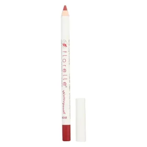 Crayon à lèvres Florelle Waterproof n°206, la mine taillée est visible. Maquillage pour les lèvres, longue tenue.