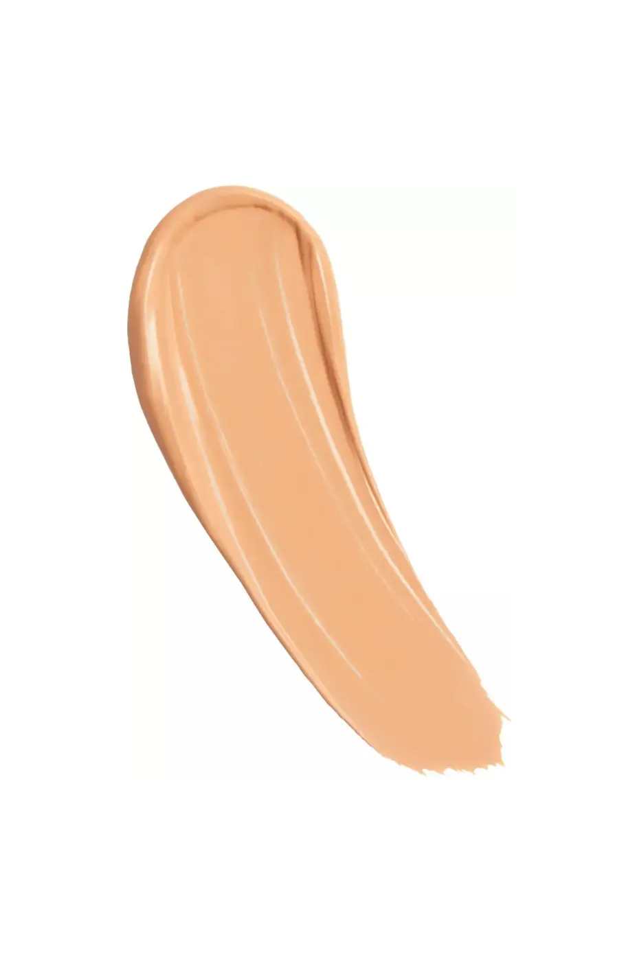 Texture Fit Me N°25 : Un Swatch Crémeux et Naturel Swatche (échantillon) de l'anti-cernes Maybelline Fit Me N°25. Texture crémeuse et teinte beige clair à sous-ton chaud.