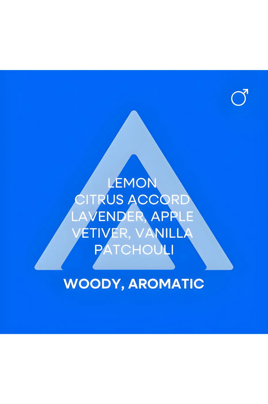Notes Olfactives Composition olfactive du parfum Colour Me Azure : notes de tête citron, accord d'agrumes, cœur lavande, pomme, fond vétiver, vanille, patchouli.