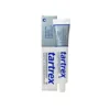 Dentifrice TARTREX Gel Purifiant au Zinc, tube blanc et boîte gris-bleu. Nettoie en douceur et rafraîchit l'haleine.