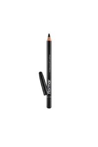 Crayon Eyeliner Waterproof Flormar 101 Black Ice noir intense. Maquillage des yeux longue tenue résistant à l'eau et l'humidité.