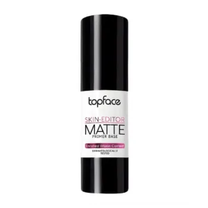 Flacon de base de teint Topface Skin Editor Matte Primer Base 31ml, fini matifiant et lissant pour maquillage longue durée.