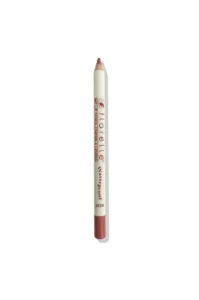 Crayon à lèvres Florelle beige pêche mat sur fond blanc, mine affûtée prête pour une application précise et longue tenue.