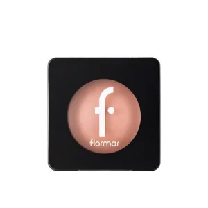 Blush cuit Flormar N°051 Dried Rose dans son boîtier noir ouvert, révélant une poudre bombée aux nuances vieux rose.