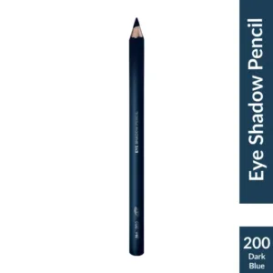 Crayon fard à paupières Yves Morel N200 bleu foncé en bois éco-responsable avec mine crémeuse et pigmentée.