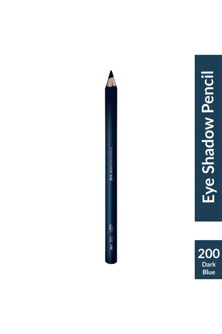 YVES-MOREL-EYE-SHADOW-PENCIL-N-200-1 Crayon fard à paupières Yves Morel N200 bleu foncé en bois éco-responsable avec mine crémeuse et pigmentée.
