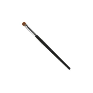 Pinceau ombreur Pollié à poils synthétiques beiges et manche noir ergonomique pour l'application de fard à paupières.