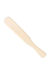 Spatule en bois Pollié avec manche ergonomique pour application précise de cire à épiler chaude.
